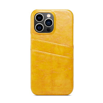Favorable durabilidad de Max Leather Phone Cases Dirtproof del iPhone 14 de encargo