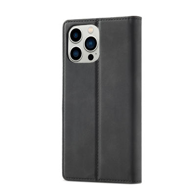 La PU cubre la caja de la cartera de Iphone/las cajas de cuero del teléfono con cuero exquisitas