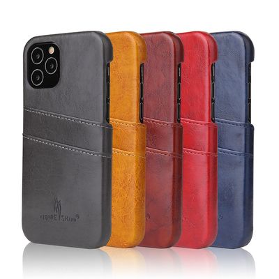 Caja exquisita de lujo de la cartera Iphone de la caja auténtica del cuero del OEM/del ODM