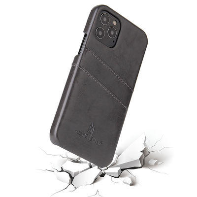 Caja exquisita de lujo de la cartera Iphone de la caja auténtica del cuero del OEM/del ODM