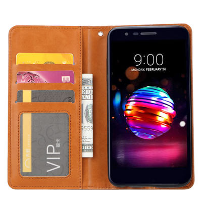El teléfono del pixel de Google del cuero del OEM/del ODM encajona la caja personalizada del teléfono de la cartera