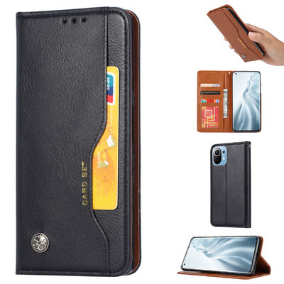 Auténtico de lujo Scratchproof personalizada de cuero de la caja del teléfono de Xiaomi