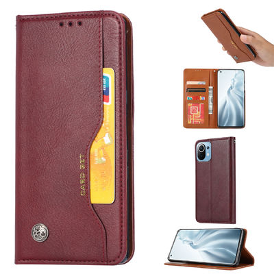Auténtico de lujo Scratchproof personalizada de cuero de la caja del teléfono de Xiaomi