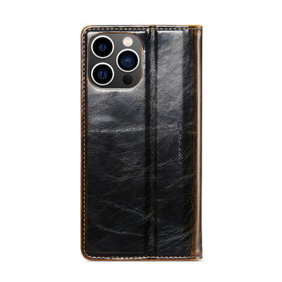 La cartera de las cajas del teléfono del cuero del ODM Iphone personalizó al peso ligero exquisito