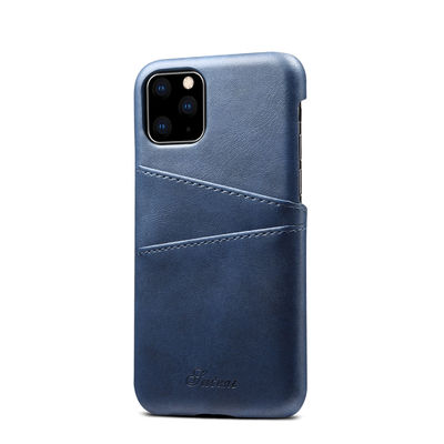 Premio exquisito de cuero auténtico del teléfono de la caja de la caja de la cartera del ODM Iphone