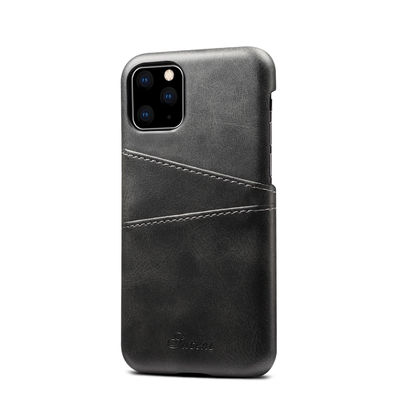 Premio exquisito de cuero auténtico del teléfono de la caja de la caja de la cartera del ODM Iphone