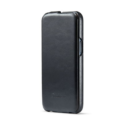 Caso magnético de cuero auténtico de lujo exquisito del OEM Iphone 14 de las cajas del teléfono