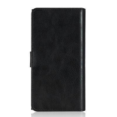 Cajas de cuero a prueba de choques Flip Card Holder Wallet hermético al polvo del teléfono de la PU