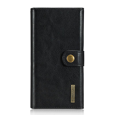 Cajas de cuero a prueba de choques Flip Card Holder Wallet hermético al polvo del teléfono de la PU