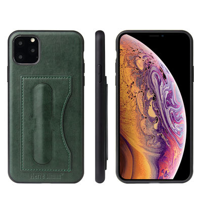 La caja de cuero del teléfono de la cartera de Tpu cubre la durabilidad a prueba de choques para Iphone 14 FAVORABLE