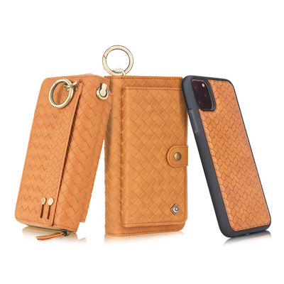 Estilo moderno de cuero de las cubiertas protectoras del teléfono celular de la caja del teléfono