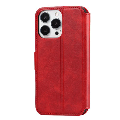 Cubiertas de cuero de encargo auténticas del teléfono de las cajas de cuero de lujo del teléfono
