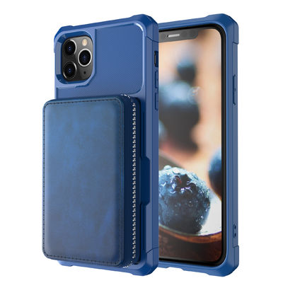 Caja de cuero del teléfono celular del teléfono de la caja del caso de cuero superior de Iphone