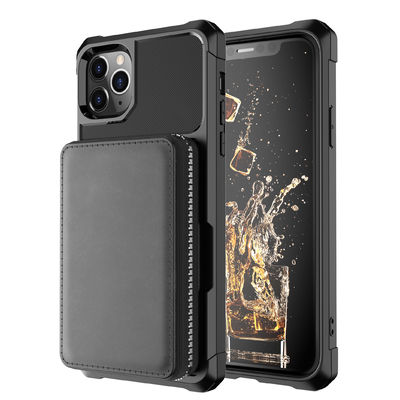 Caja de cuero del teléfono celular del teléfono de la caja del caso de cuero superior de Iphone