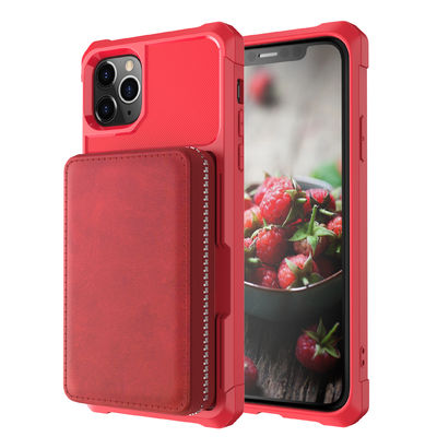 Caja de cuero del teléfono celular del teléfono de la caja del caso de cuero superior de Iphone