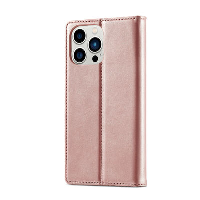 La PU cubre la caja de la cartera de Iphone/las cajas de cuero del teléfono con cuero exquisitas