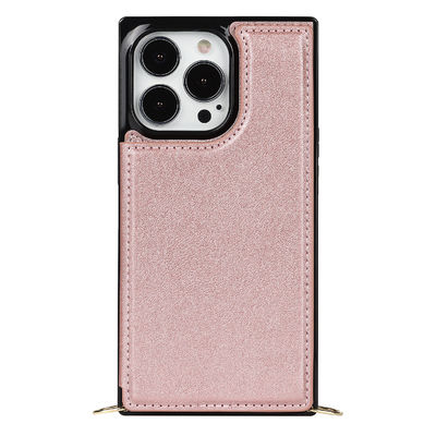 Lujo hermético al polvo de cuero auténtico inconsútil de las fundas protectoras de Iphone
