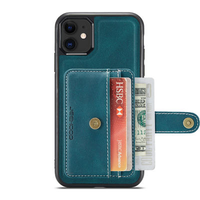 El teléfono de cuero auténtico de lujo encajona la protección completa del cuerpo contra rasguños