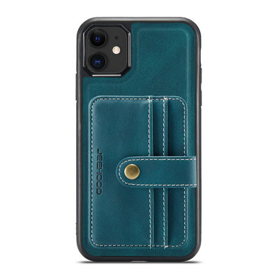 El teléfono de cuero auténtico de lujo encajona la protección completa del cuerpo contra rasguños