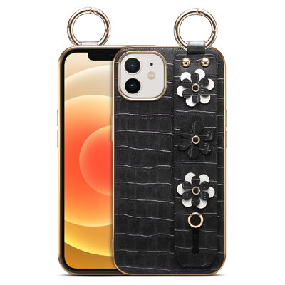 La PU modificada para requisitos particulares de las cajas del teléfono de LG cubre a Lanyard Strap con cuero a prueba de choques