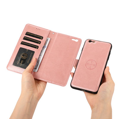 Cruzado - caja de cuero hermética al polvo del teléfono de la caja del teléfono del portatarjetas del cuerpo para Iphone 14 13
