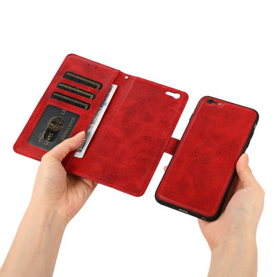 Cruzado - caja de cuero hermética al polvo del teléfono de la caja del teléfono del portatarjetas del cuerpo para Iphone 14 13