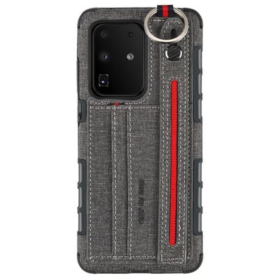 Bolso hermético al polvo de cuero de la tarjeta de la PU del portatarjetas de la caja auténtica del teléfono