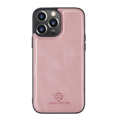 Caso multifuncional de Iphone 14 de Iphone 12/Iphone 13 de la caja de cuero inconsútil del teléfono