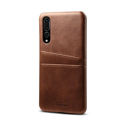 Caja de la tarjeta de la cartera del tenedor del teléfono de cuero Scratchproof del OEM/del ODM Samsung