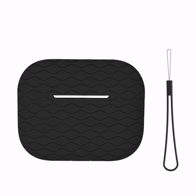 Caja del silicón del auricular del OEM para favorable hermético al polvo protector de AirPods