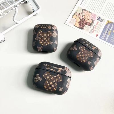 Caso de cuero de Airpods de la funda protectora exquisita de Airpods 3 favorable hermético al polvo