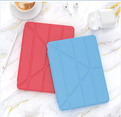 Cuero a prueba de choques de la PU del Apple iPad 10,2 generación elegante de la caja de la 7ma