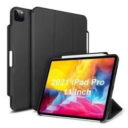 la PU a prueba de choques de 12,9 de la pulgada fundas protectoras de Ipad cubre ángulo con cuero multi
