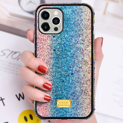 Cuerpo para teléfonos móviles de lujo de protección de diamantes para el iPhone 13 12 Promax