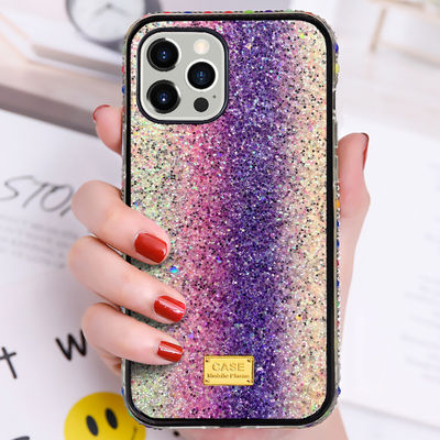 Cuerpo para teléfonos móviles de lujo de protección de diamantes para el iPhone 13 12 Promax