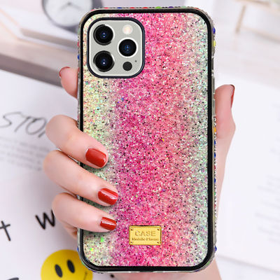Cuerpo para teléfonos móviles de lujo de protección de diamantes para el iPhone 13 12 Promax
