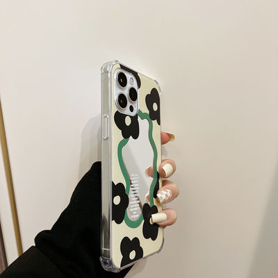 Casillas de teléfono celular de silicona lisa para el Iphone 8 Protección de material transparente